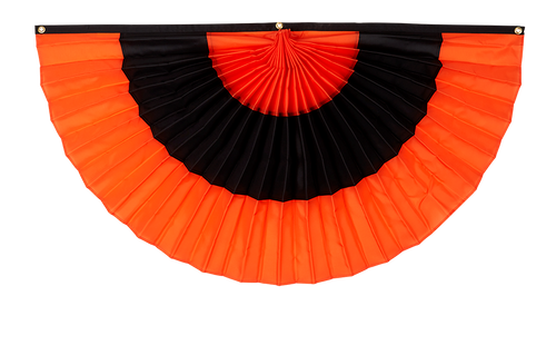 Orange/Black/Orange Flag Bunting